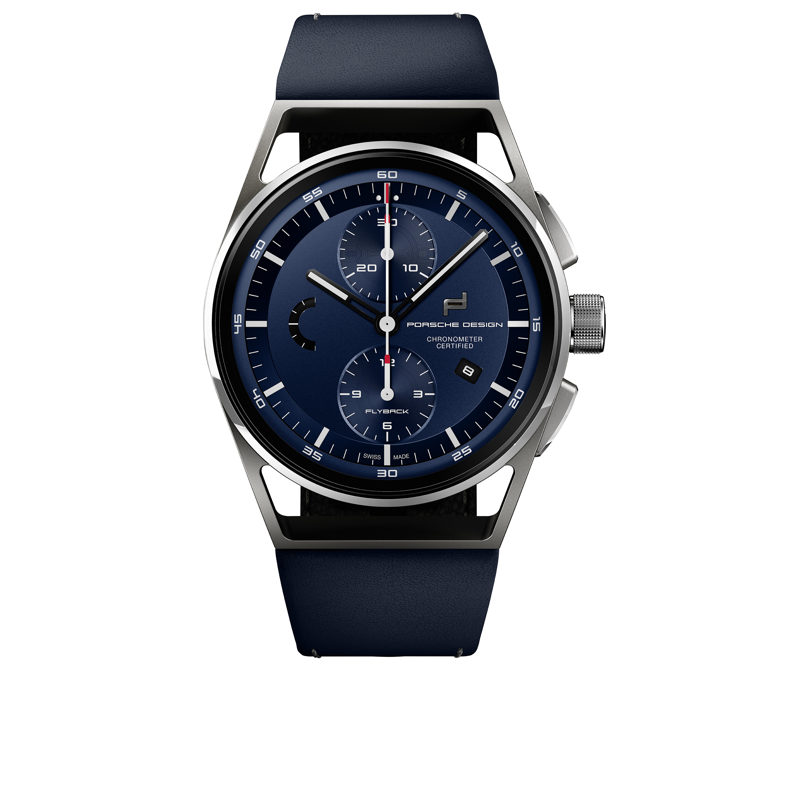 Shows Picture of 210902_1919_Chrono_Blue_Leather_wht_FRO_medium-rgb.png